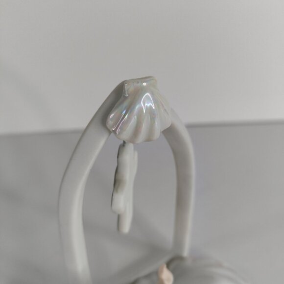 Precious Moments Child of God Bisque Porcelain 113021 Baptism Gift Figurine Girl - Picture 9 of 12